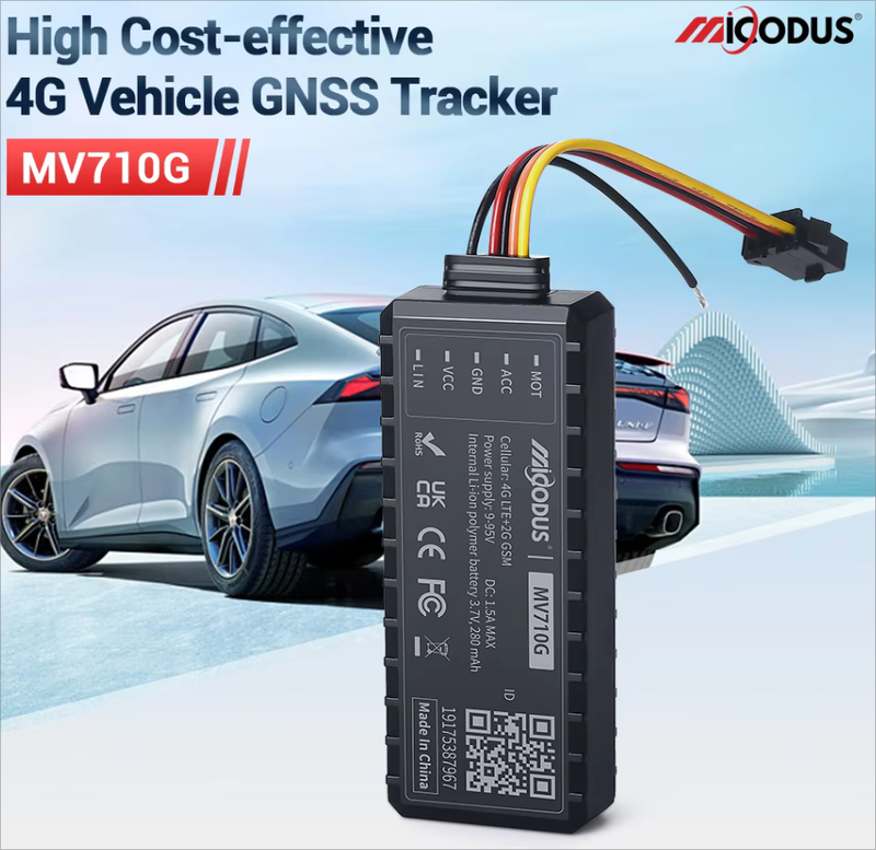 VD-MV710G Hard Wired 4G Vehicle Tracker