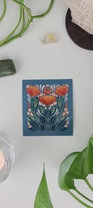 Marigolds by Moonlight Sticker | B Grade