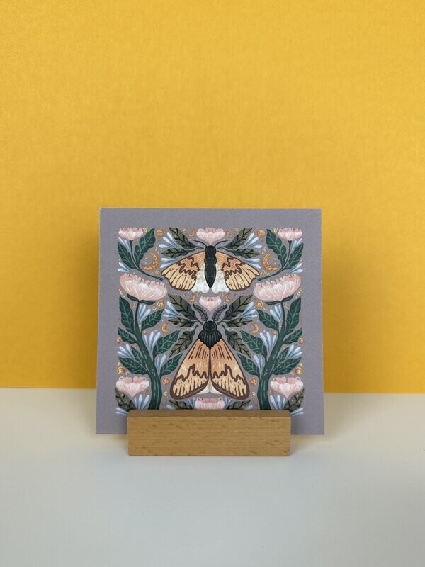 Moths Among The Flowers