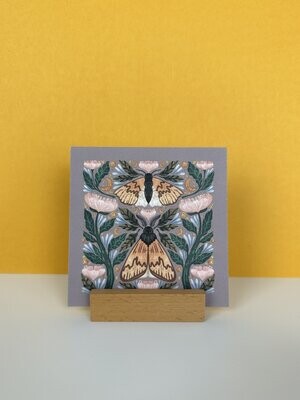 Moths Among The Flowers