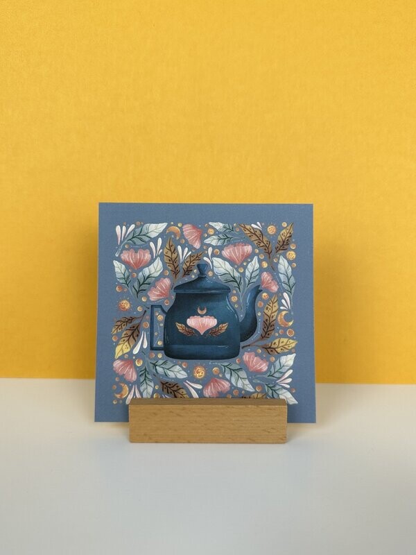 Blue Tea Pot