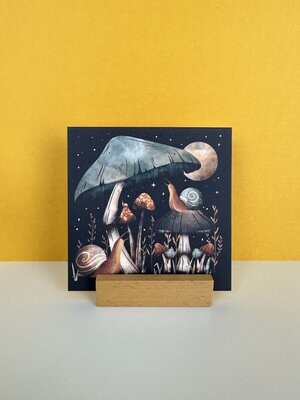 Midnight Snail Garden