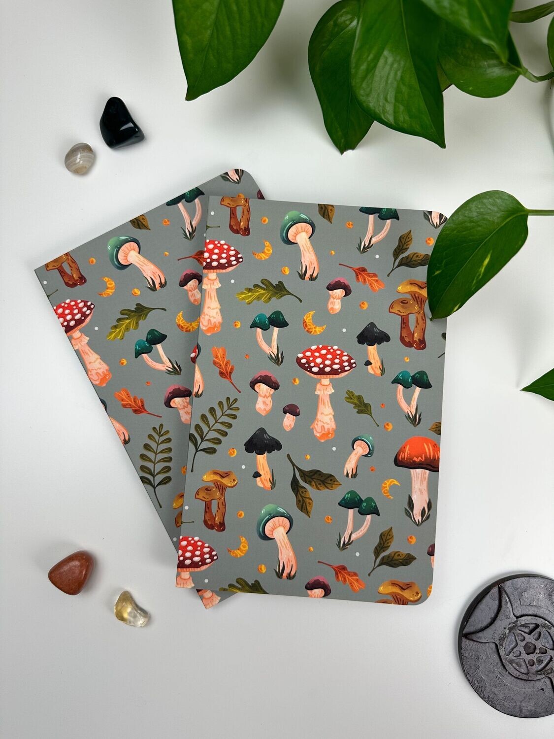 Mushroom Garden Layflat Notebook