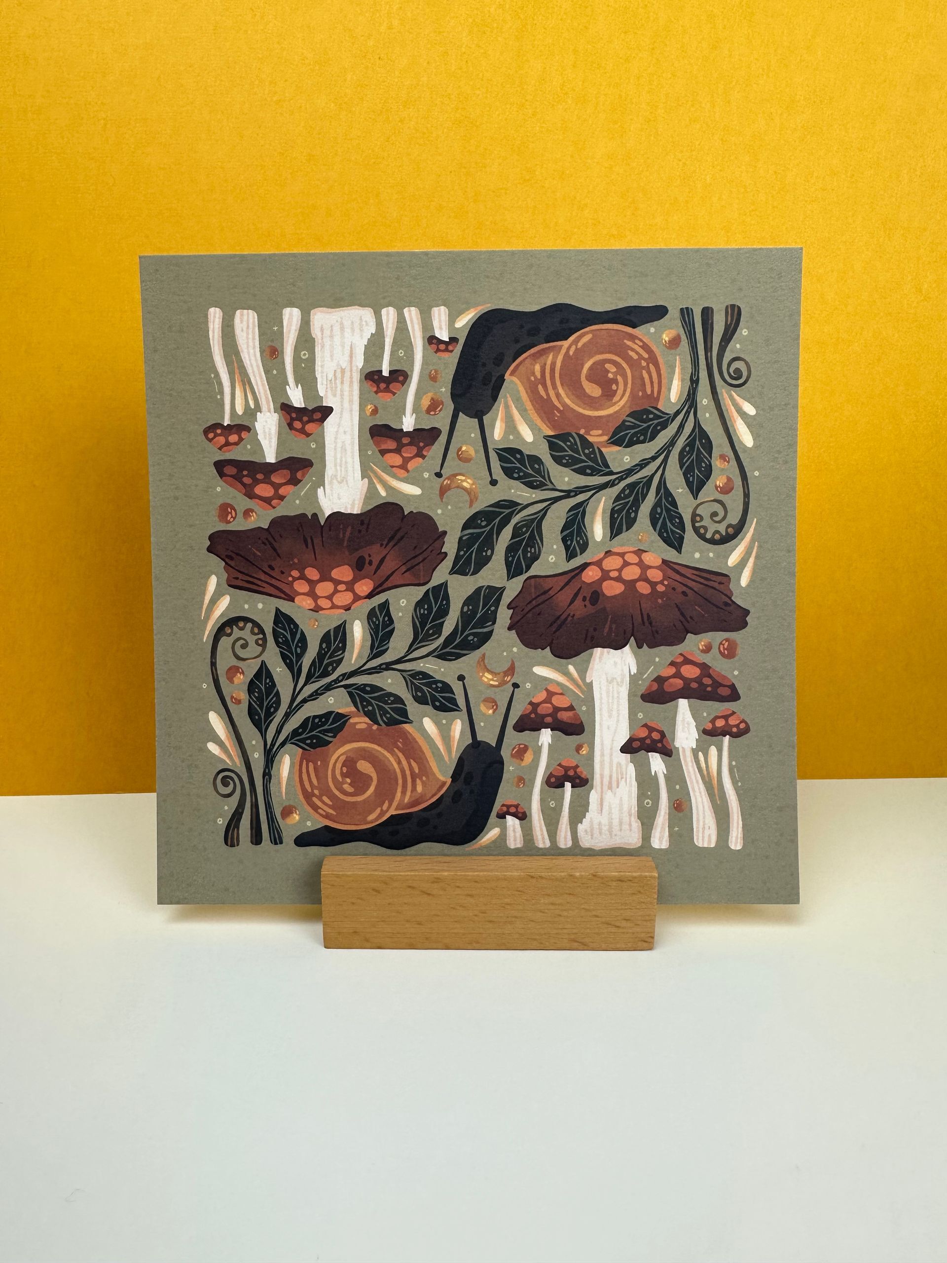 Snails and Mushrooms