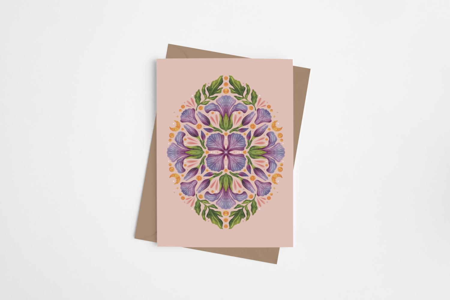 Lavender Reflections Card