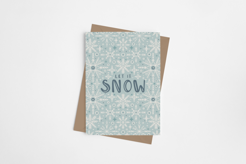 Let It Snow Card