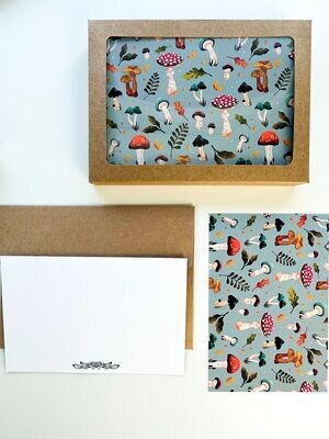 Mushroom Garden Notecard Boxed Set