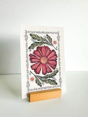 The Red Daisy