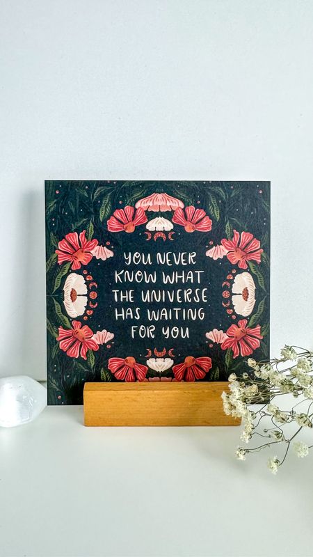 You Never Know What the Universe Has Waiting for You