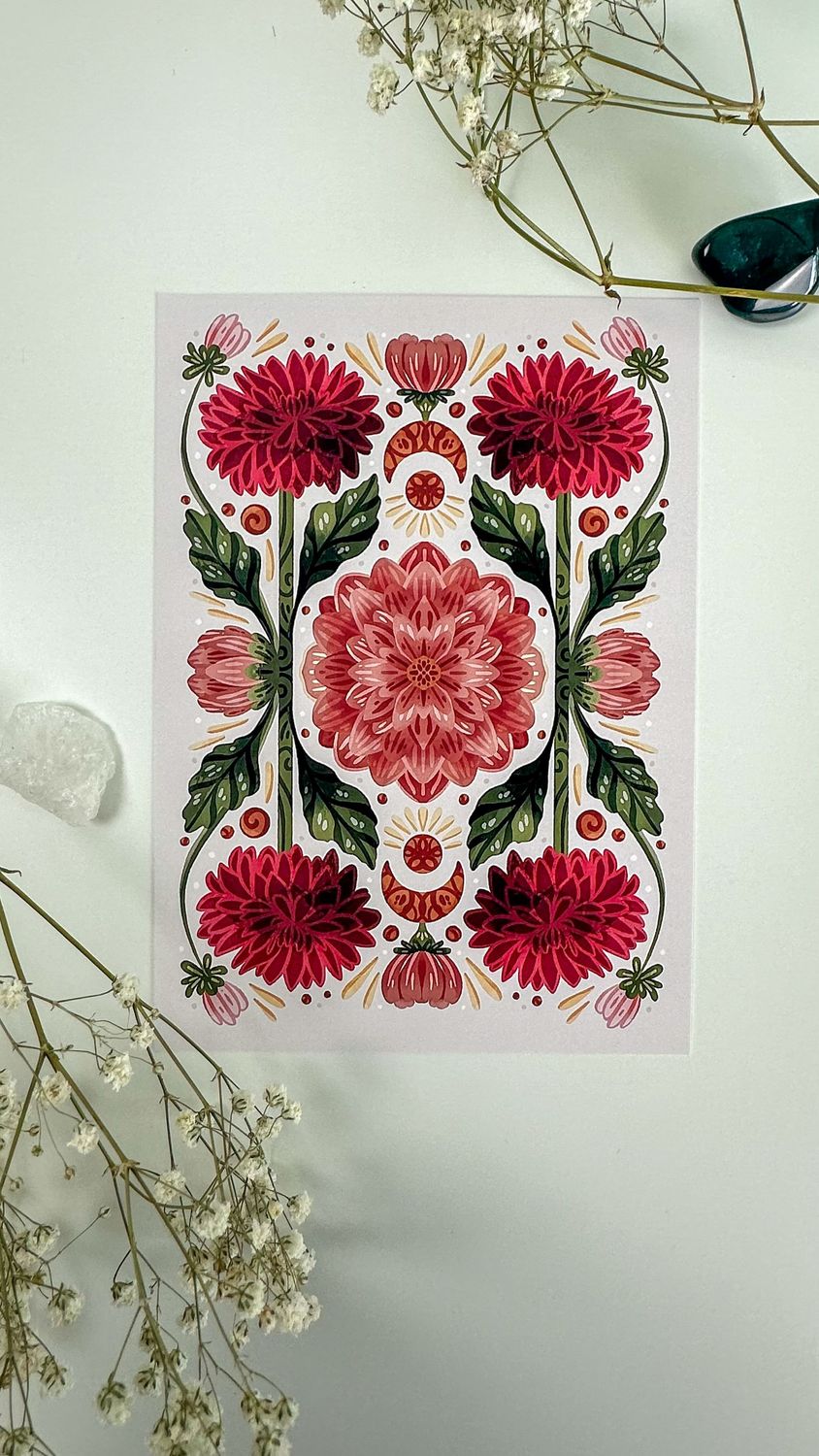 Cosmic Dahlias