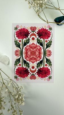 Cosmic Dahlias