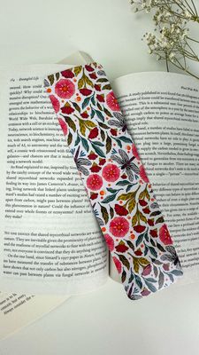 Dragonfly Patterned Bookmark