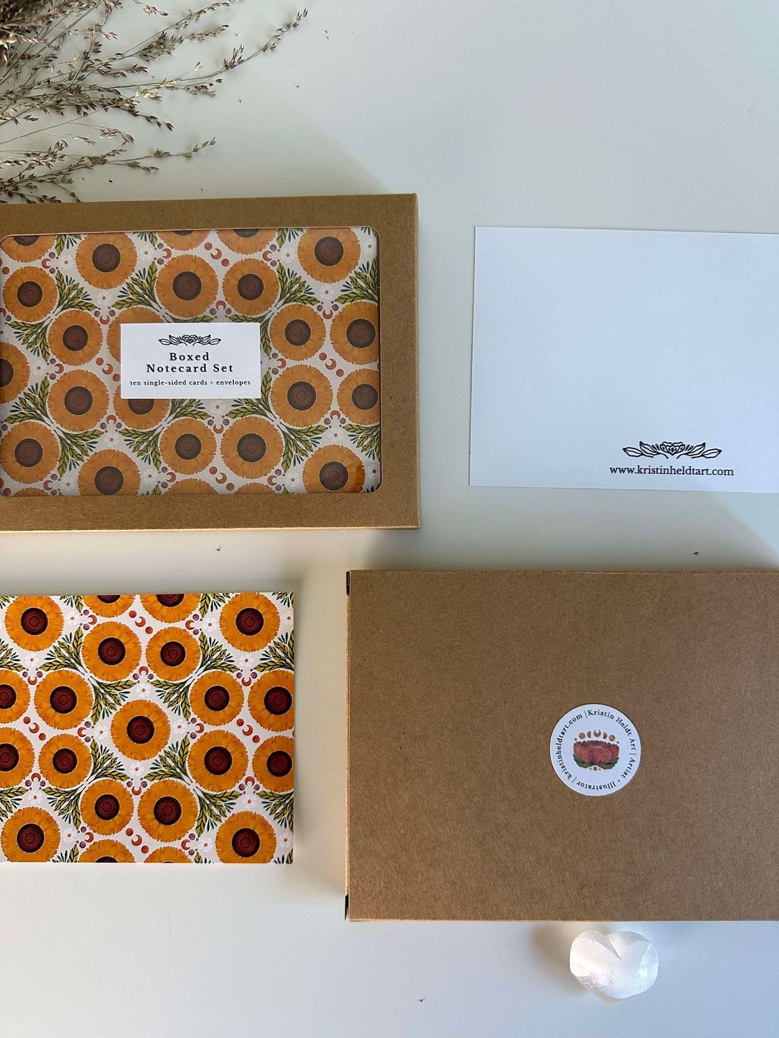 Sunflower Notecard Boxed Set