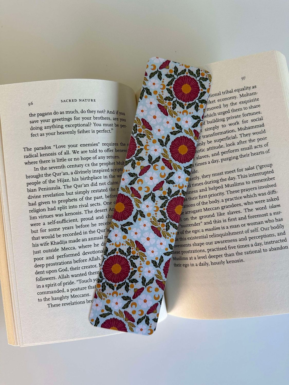 Mum Patterned Bookmark