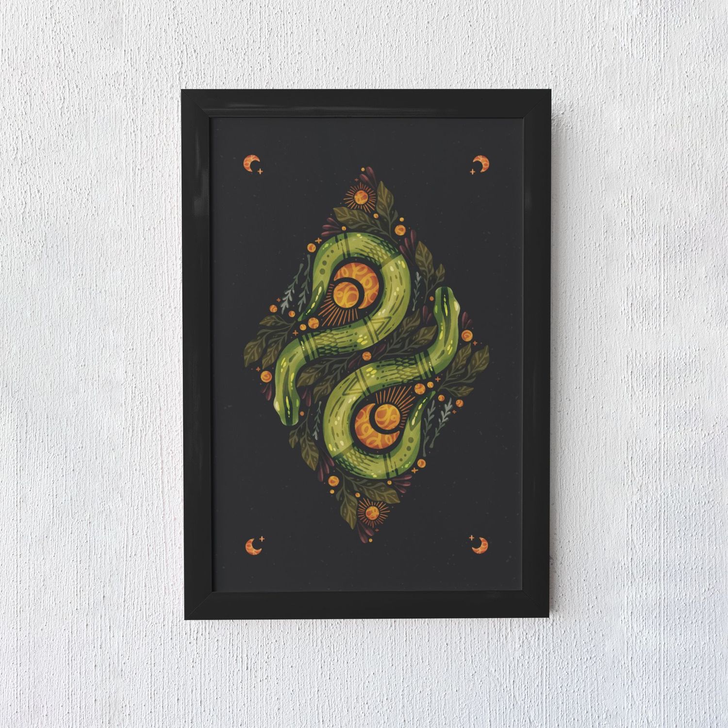 Snake Mystic Art Print