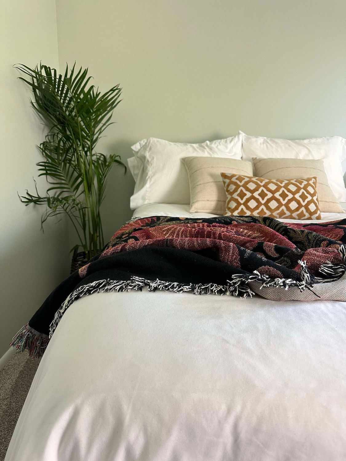 In Full Bloom Woven Blanket