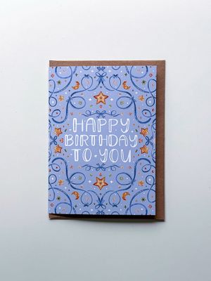 Happy Birthday To You Card