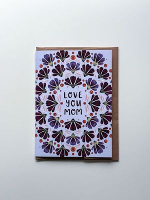 Love You Mom Card
