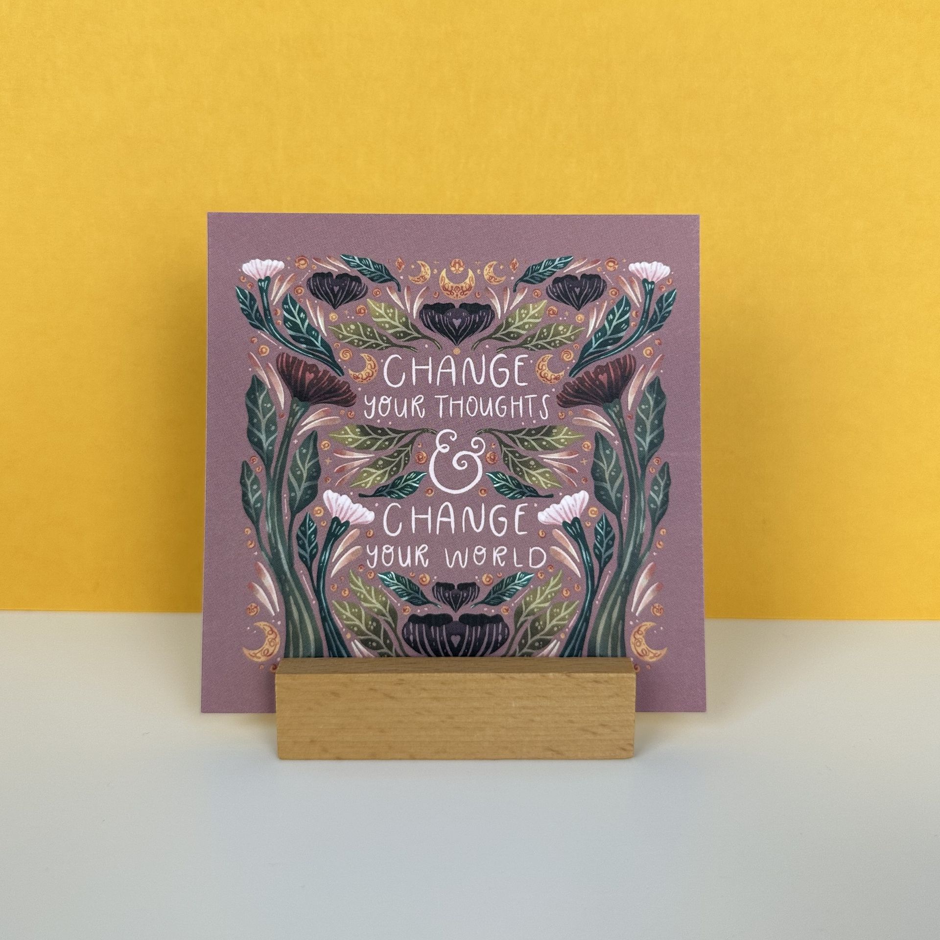 Change Your Thoughts and Change Your World