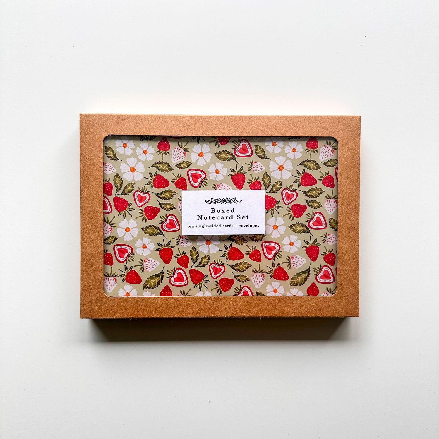 Strawberry Fields Notecard Boxed Set