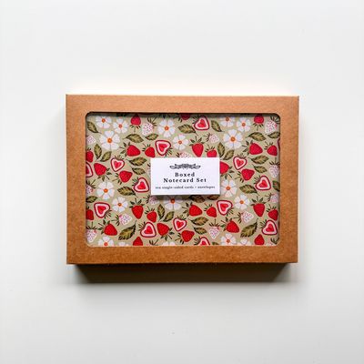 Strawberry Fields Notecard Boxed Set