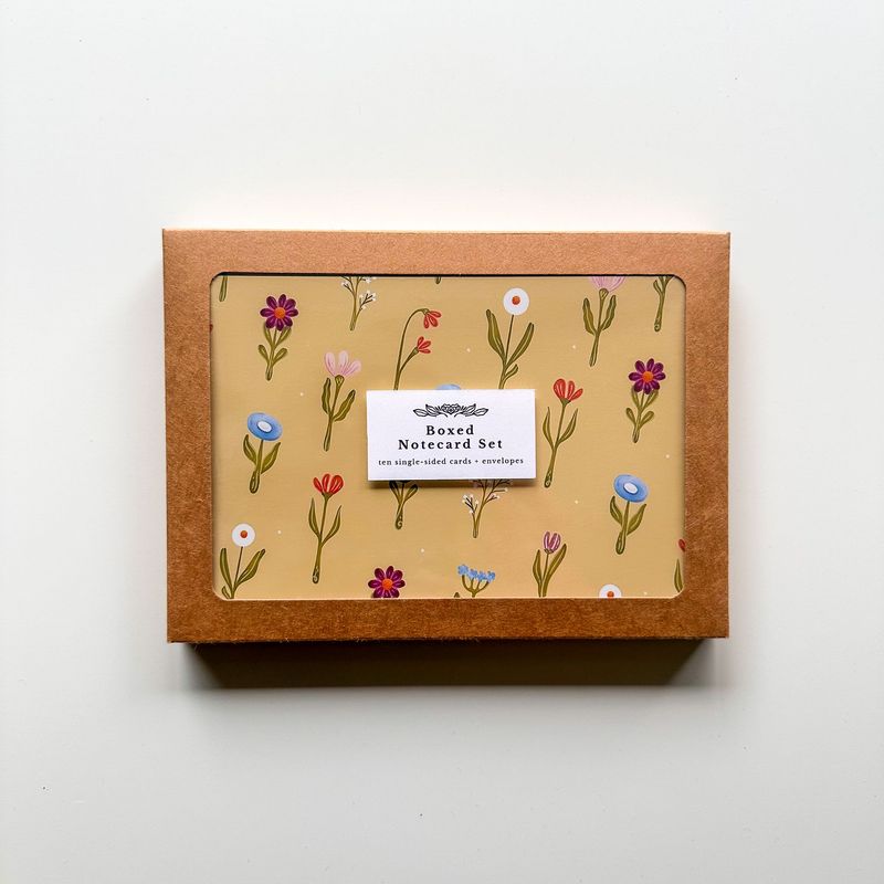 Wildflower Garden Boxed Notecard Set