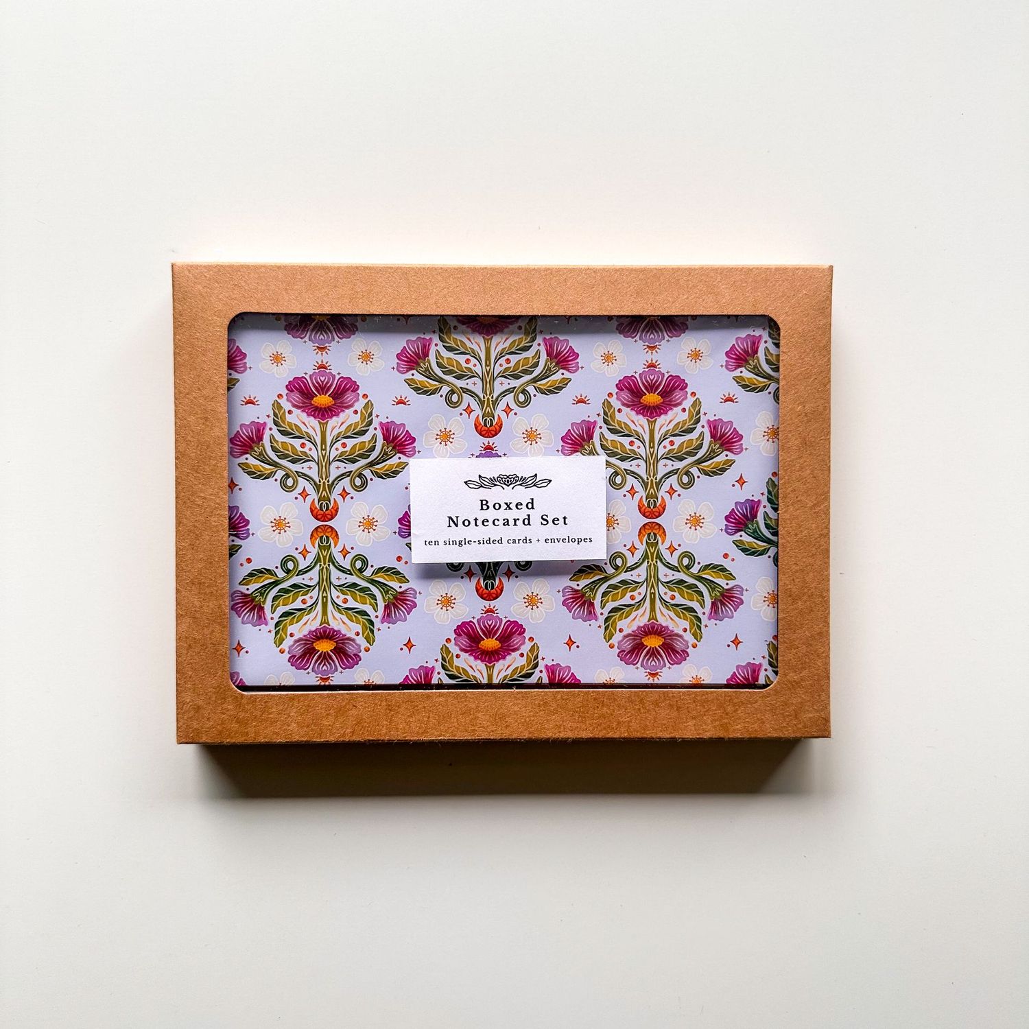 Fan Florals Notecard Boxed Set