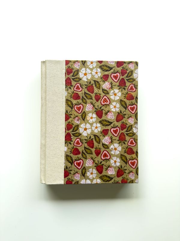 Strawberry Fields Handmade Journal