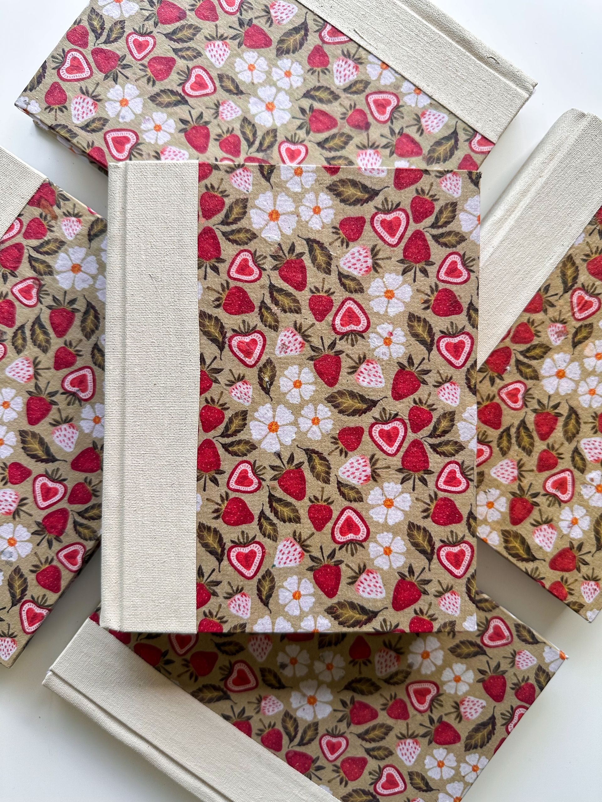 Strawberry Fields Handmade Journal