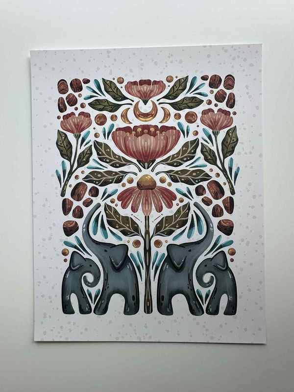 Elephants 11x14 | B Grade Elephants 11x14 | B Grade