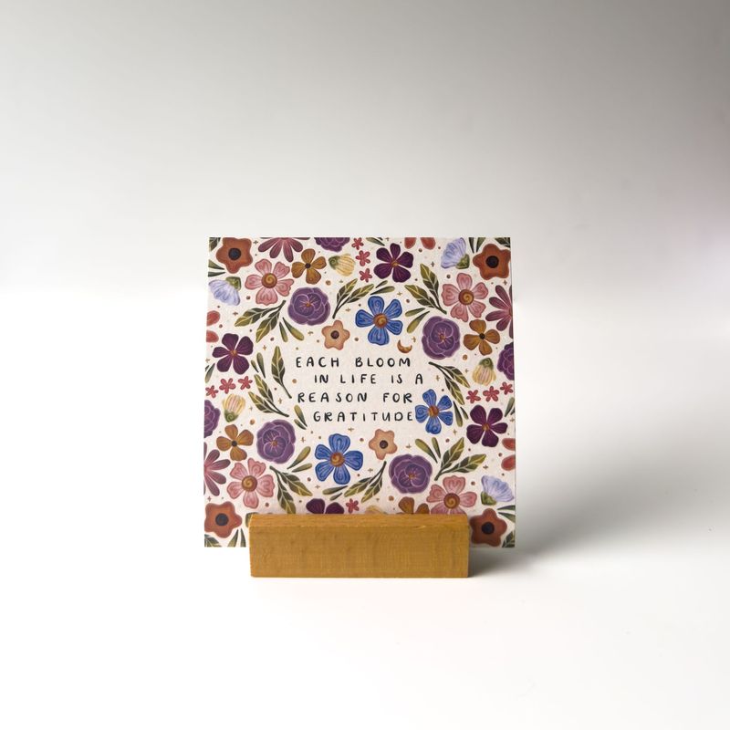 Each Bloom in Life is a Reason for Gratitude