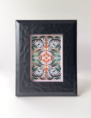 Original Framed 5x7 Moth