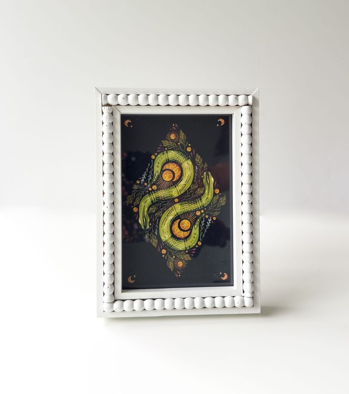 Framed 4x6 Snake