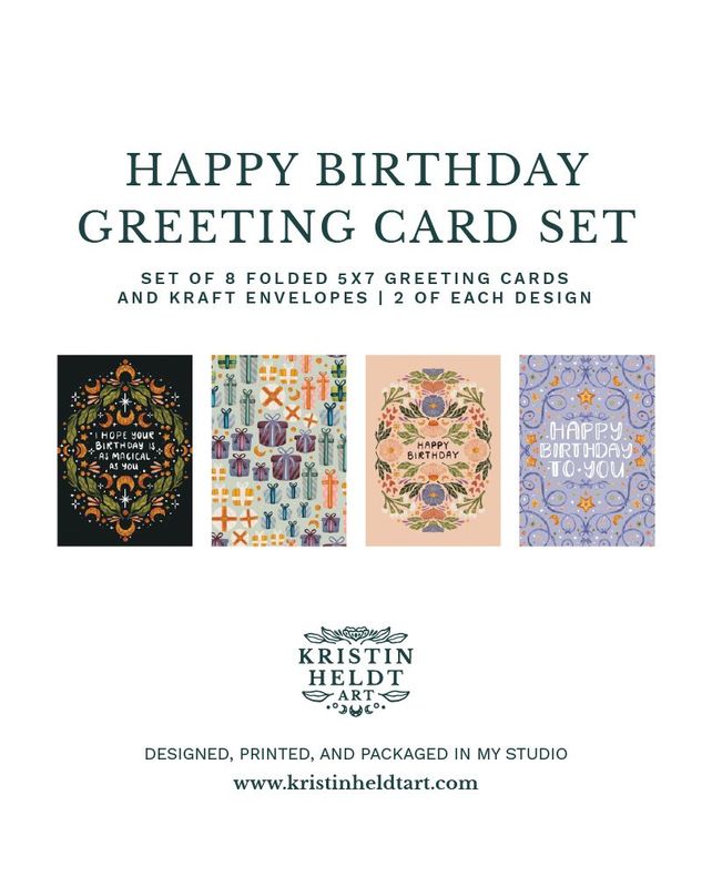 Boxed Greeting Card Sets of 8