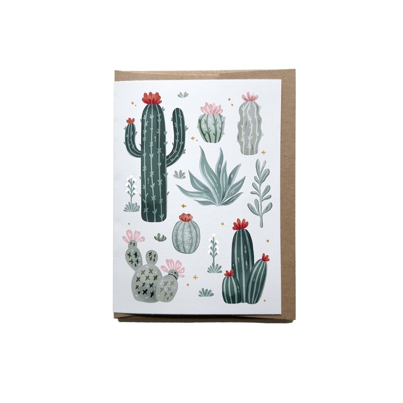 Succulent  Card Succulent  Card