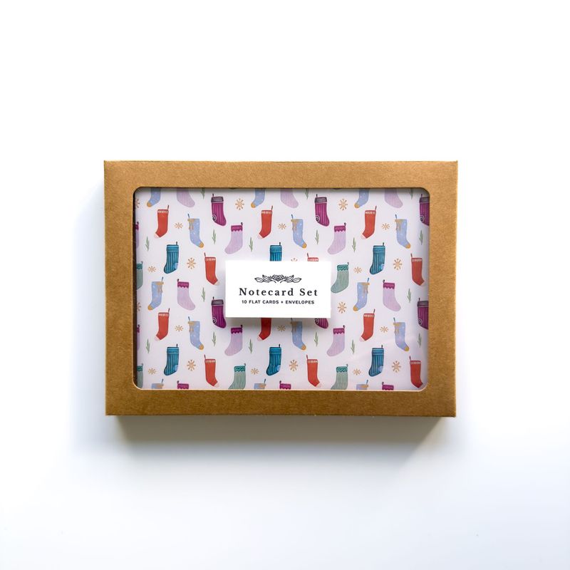 Stocking Notecard Set Stocking Notecard Set