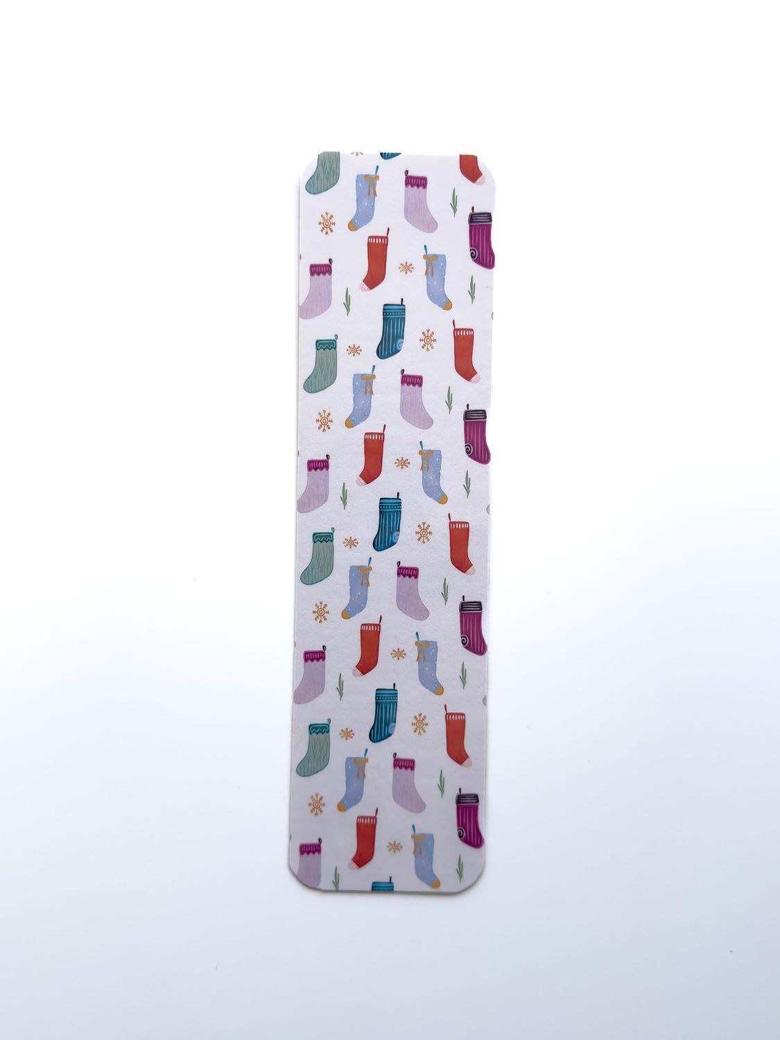 Stocking Patterned Bookmark Stocking Patterned Bookmark