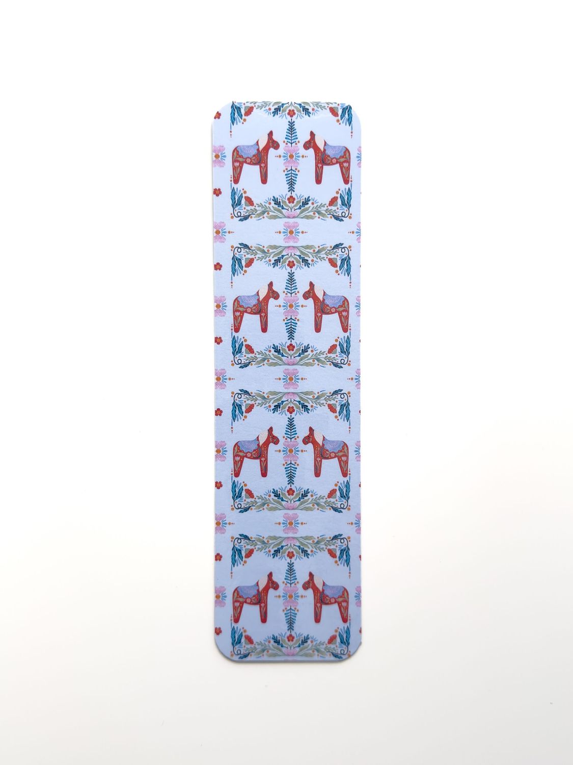 Scandinavian Horse Patterned Bookmark Scandinavian Horse Patterned Bookmark