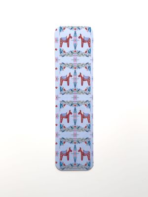 Scandinavian Horse Patterned Bookmark Scandinavian Horse Patterned Bookmark