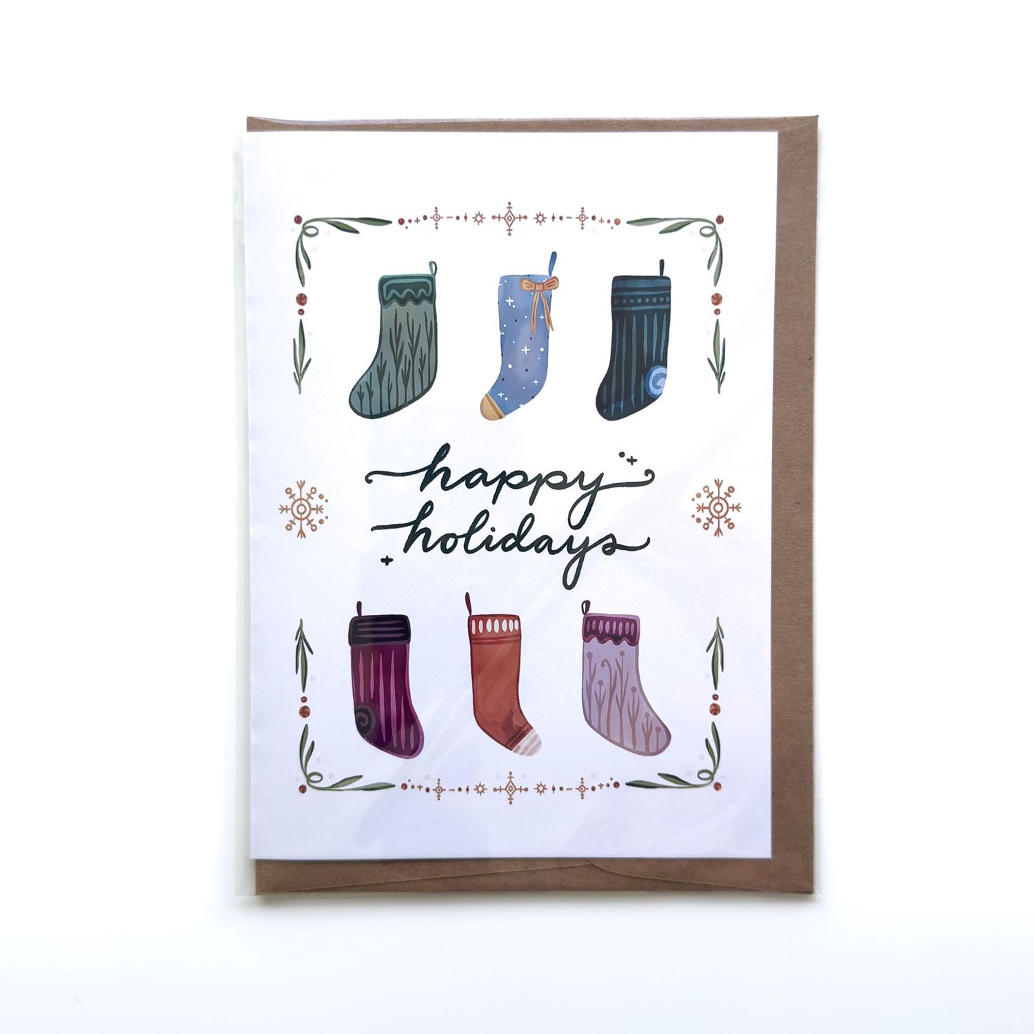Happy Holidays Greeting Card Happy Holidays Greeting Card