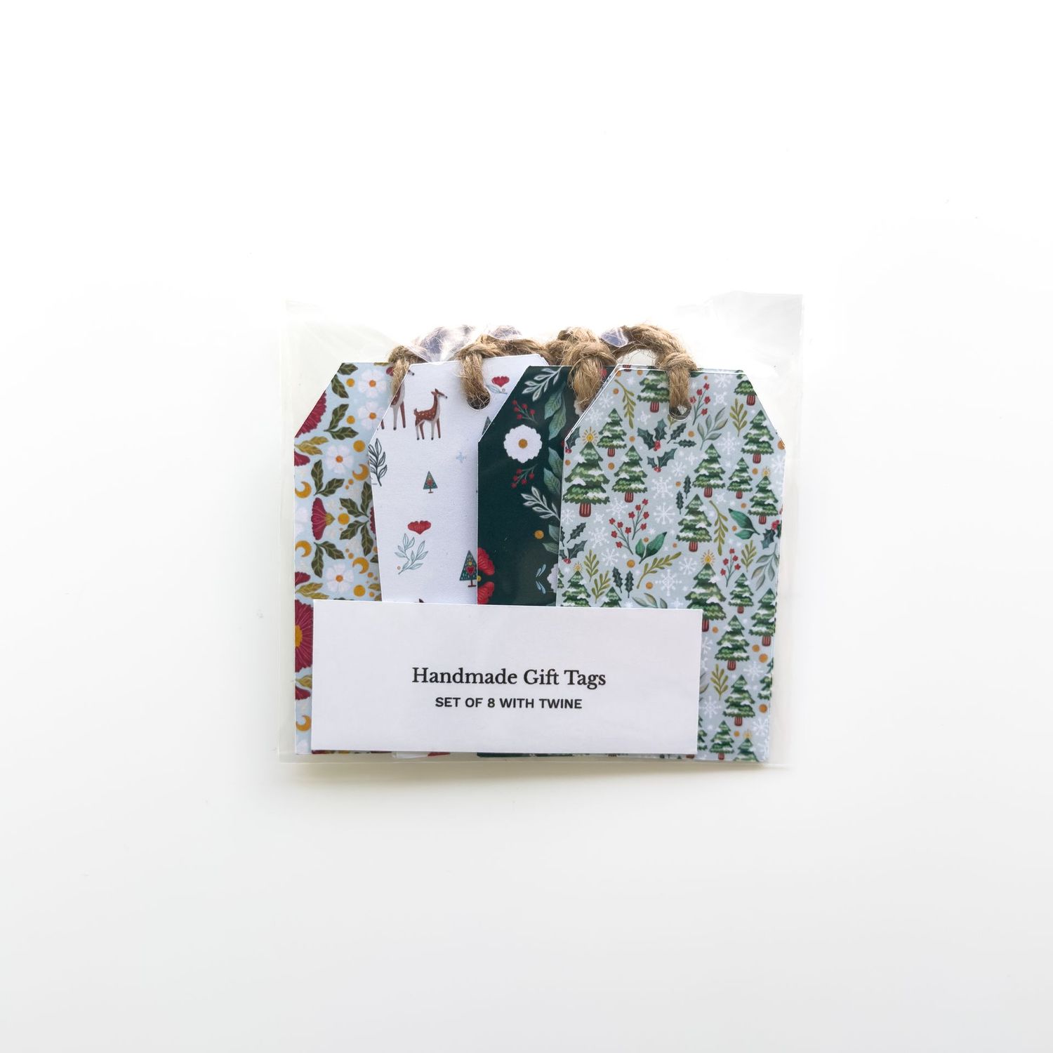 Red and Green Handmade Gift Tags