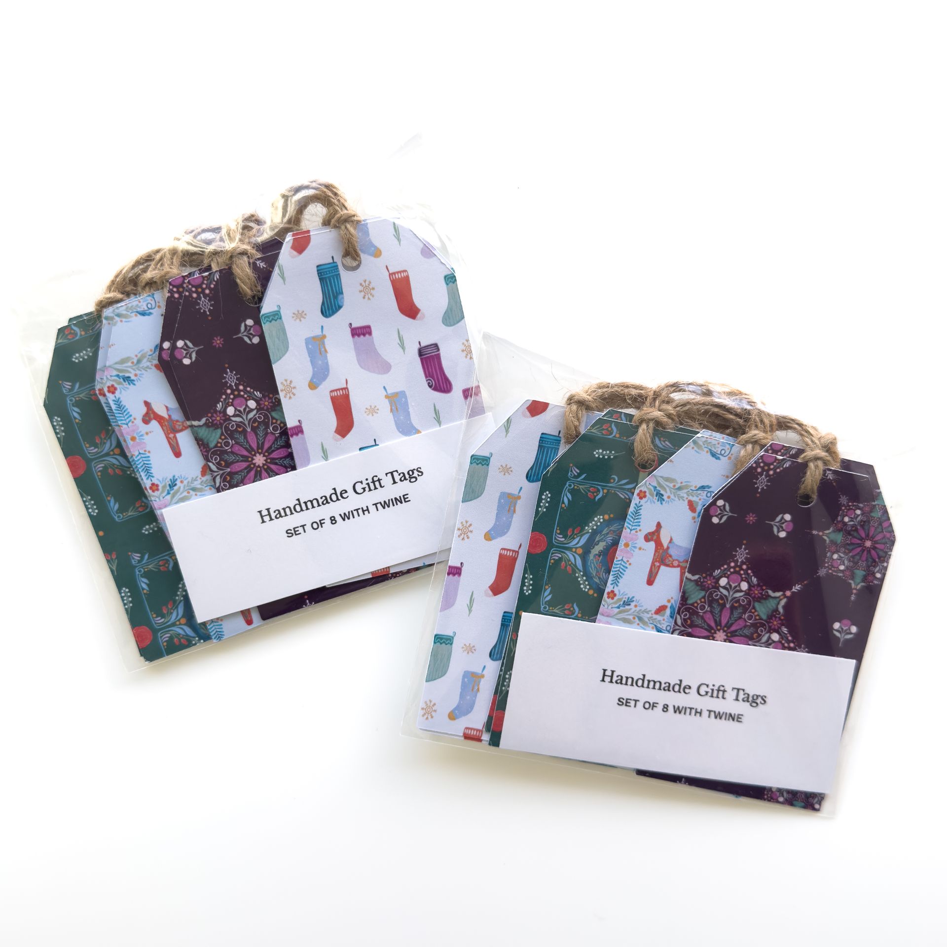 Jeweled Handmade Gift Tags