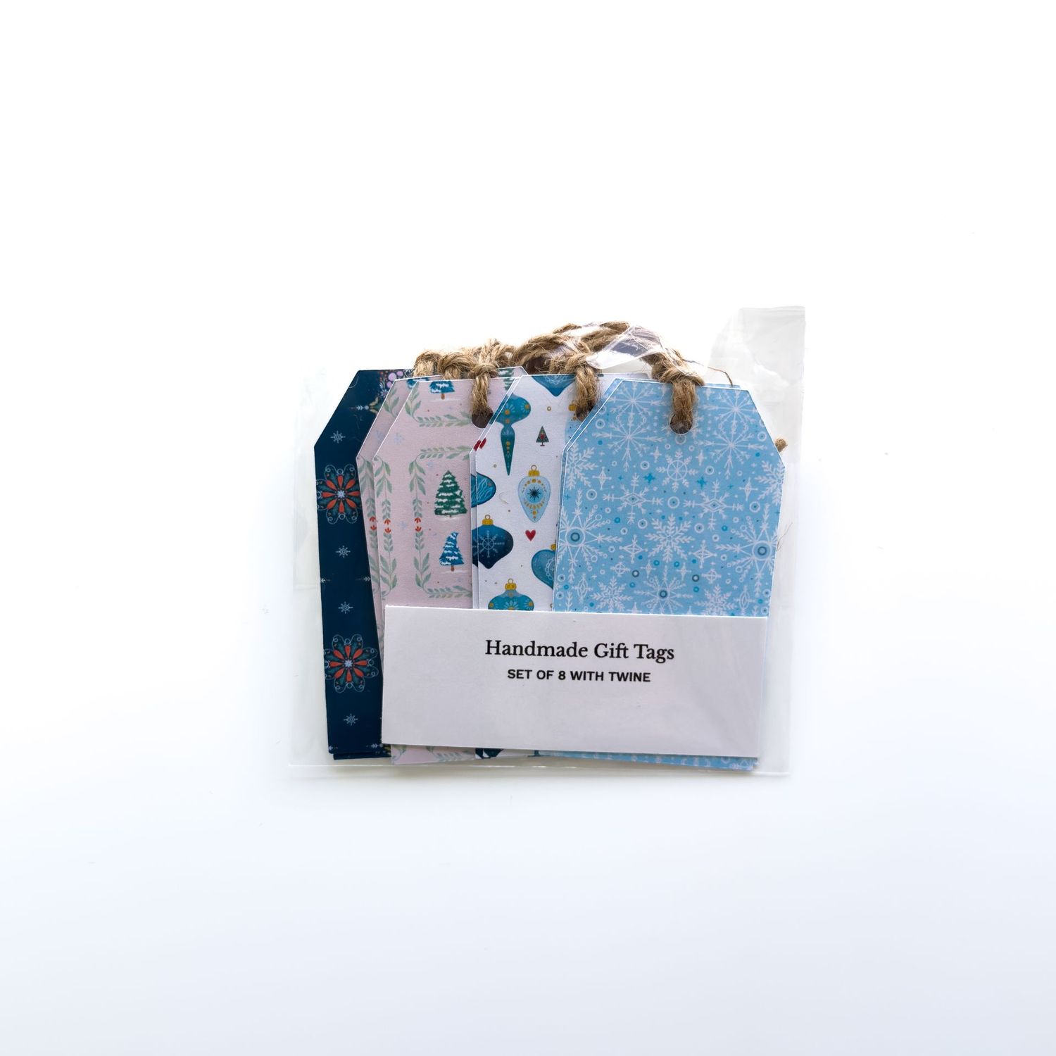 Blue and Pink Handmade Gift Tags