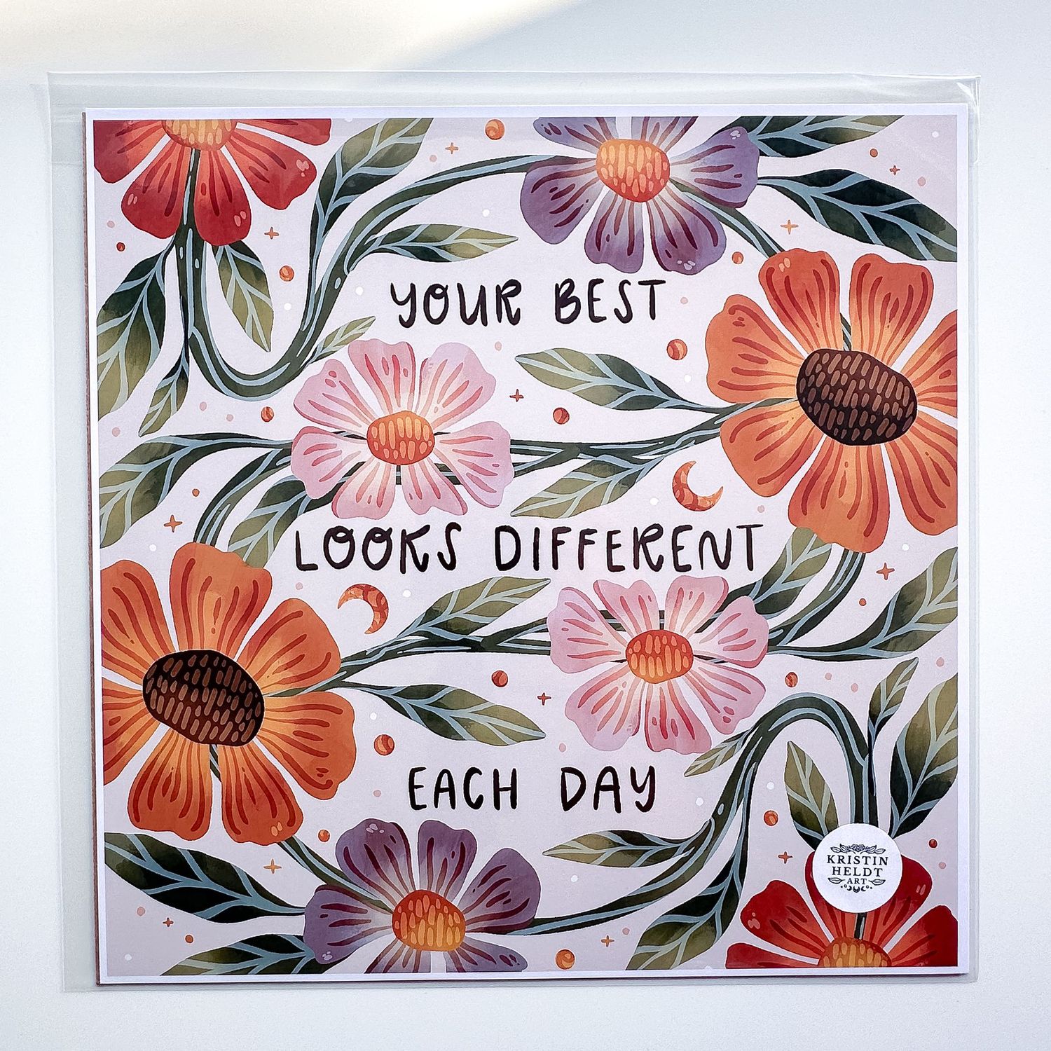 Your Best Looks Different Each Day 12x12