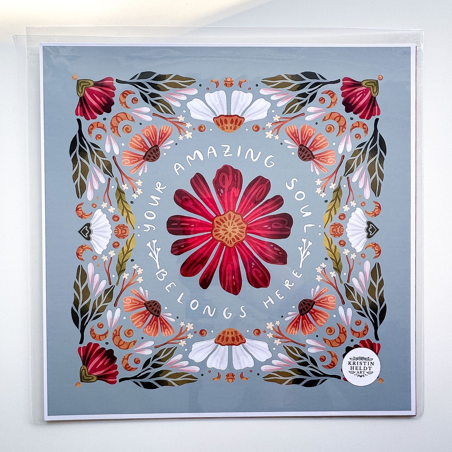 Your Amazing Soul Belongs Here 12x12