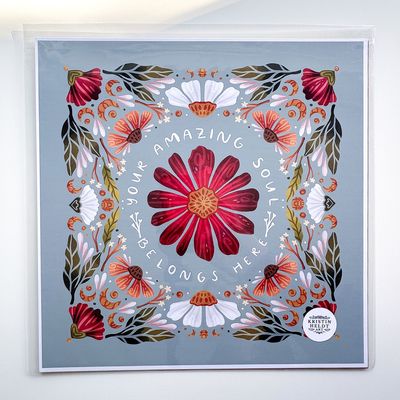 Your Amazing Soul Belongs Here 12x12 Your Amazing Soul Belongs Here 12x12