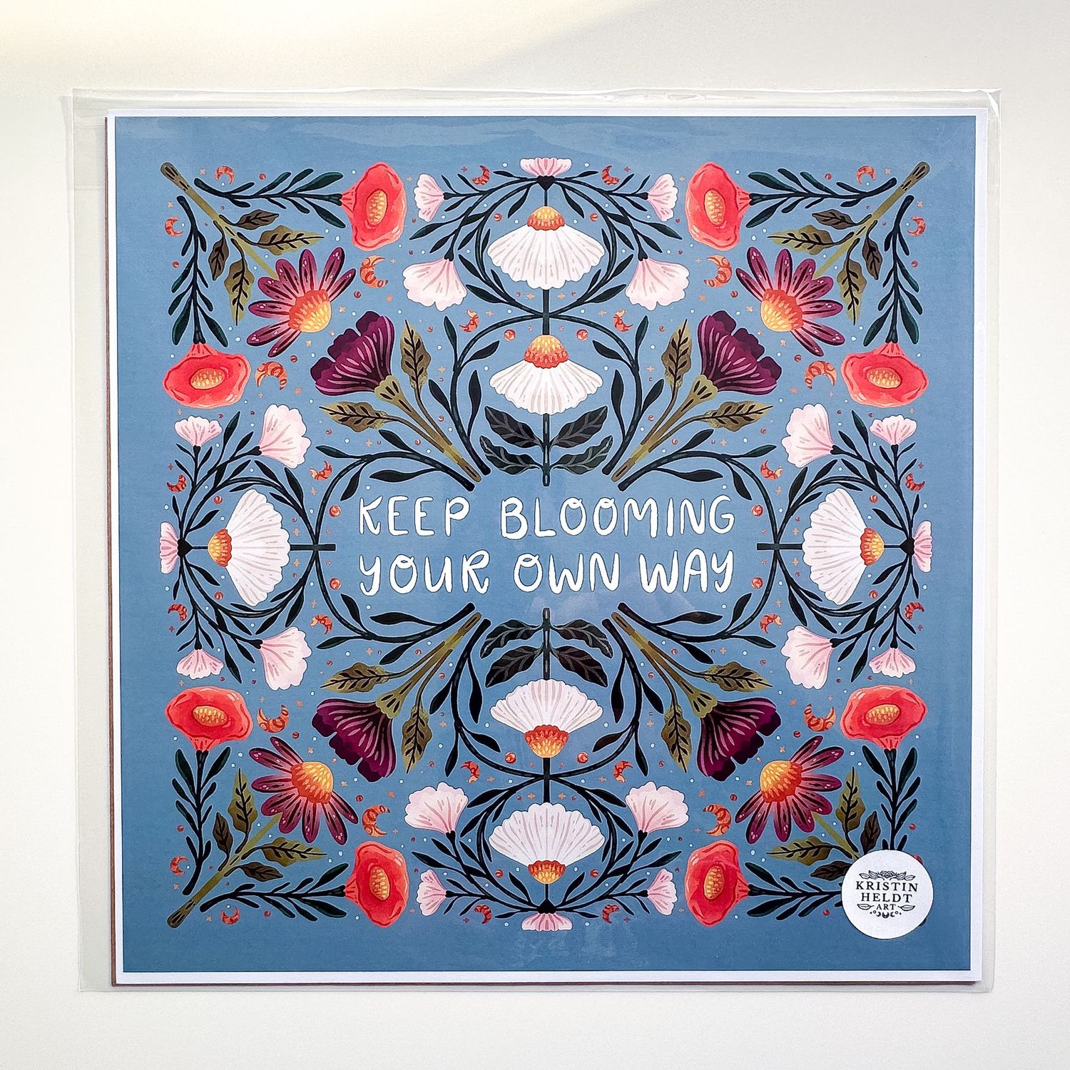 Keep Blooming Your Own Way 12x12
