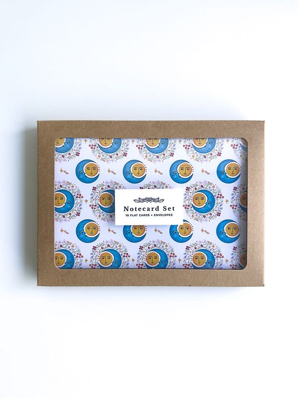 Sun and Moon Notecard Boxed Set Sun and Moon Notecard Boxed Set