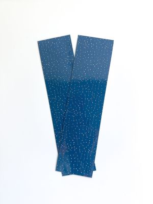 Constellations Patterned Bookmark