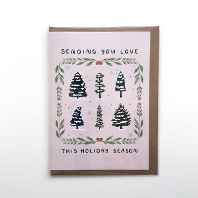 Sending You Love this Holiday Season Card